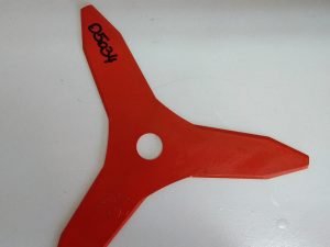 CUCHILLA TRES PUNTAS 300 mm