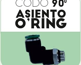 CODO 90? 6 X 1/8 ASIENTO ORING