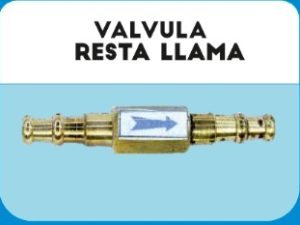 VALVULA RESTALLAMA OXIGENO-AZUL