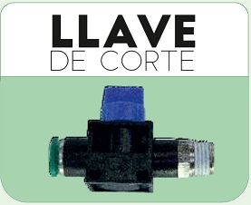 LLAVE DE CORTE DIAM. 6 X M 1/4