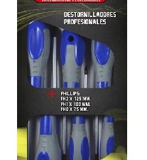 DESTORNILLADORES PHILIPS X 6 UNIDADES
