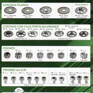 EJE 17 MM PARA PIÑON