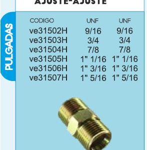 UNION DOBLE AJ. 9/16