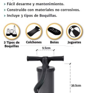 Inflador Larpue Mod  doble Accion