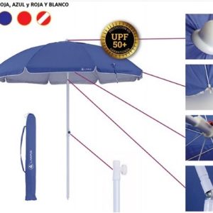 Sombrilla Larpue Mod Sand Beach 1,80 Azul