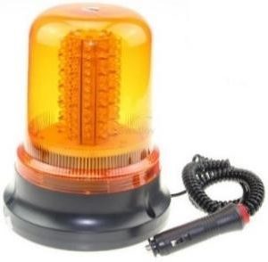 BALIZA 48 LEDS AMBAR 10-30 V.  MULTIVOLTAJE