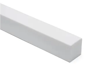 BARRA GRILON CUADRADO 10 x 1mt