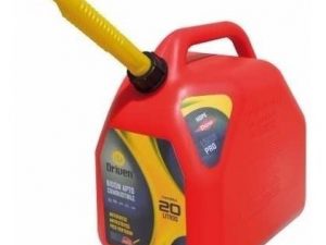 BIDON 10 LTS ANTIESTATICO ROJO CON EMBUDO