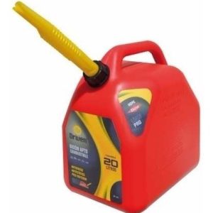 BIDON 10 LTS ANTIESTATICO ROJO CON EMBUDO