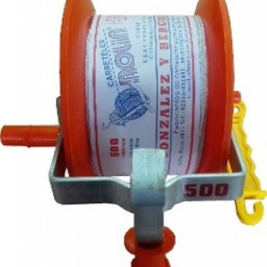 CARRETEL PLASTICO C/250 mts.COD 29