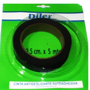 CINTA  ANTIDESLIZANTE 25 mm x 5 mts