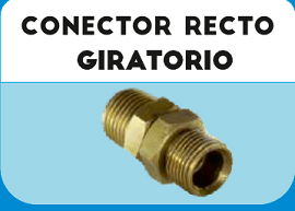 CONECTOR RTO. AJ. GIRATORIO 1/2X3/8