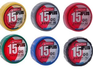 F CINTA AISLADORA PVC  10 Mts. (x10) COLORES
