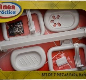 SET DE 7 PIEZAS BLANCO X 1