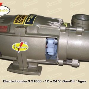 ELETROBOMBA S21000 GAS OIL /AGUA ENTRADA DE 2" Y SALIDA DE 1 1/2 "