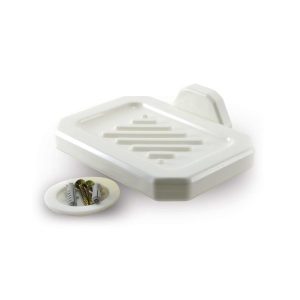 JABONERA PVC MEDIO GIRO