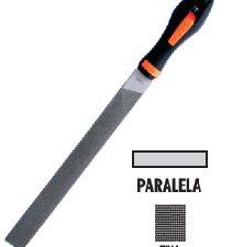 LIMA PLENA Plana Paralela Fina 30cms C/cabo y funda (caja x6u) U
