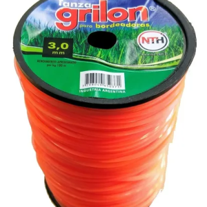 TANZA BORDEADORA CUADRADA GRILON 2.5mm