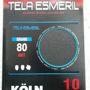 TELA ESMERIL  Koln  grano  50  (paq. x10u)(bulto x500) PAQUETE