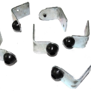 TOPE CORTINA METALICO C/PUNTERA PVC (BULTO X 100u)