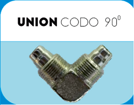 UNION CODO 90 P/CANO PLAST.12M