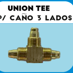 UNION TEE P/CANO PLASTICO 1/2