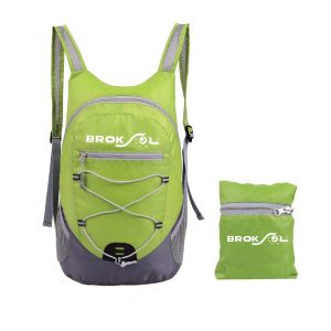 MOCHILA TREKING TRANSF 12.5LTS REDUCE A BOLSITO COLOR VERDE