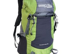 MOCHILA CAMPING TRANSF 25LTS REDUCE A BOLSITO COLOR VERDE
