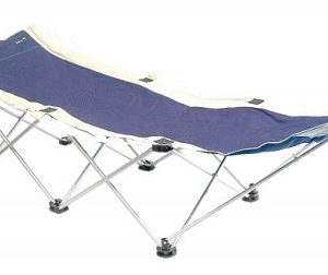 Catre liviano plegable tubular