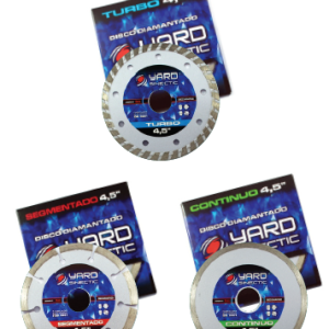 DISCO DIAMANTADO yard  9   liso     (caja x10u)(bulto x20) U.