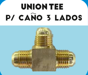 UNION TEE P/CANO 3 LADOS 5/16 CONICA