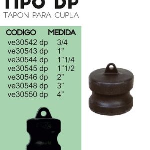 TAPON P/ CUPLA DE 3/4"